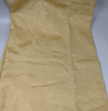Gold FINE Damask Cotton Tablecloth by DRULANE 50x94 OR 70x156