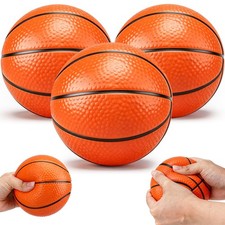 5 Inch Foam Mini Basketball Toy Balls for Indoor Mini Hoops Set, Soft Squishy...