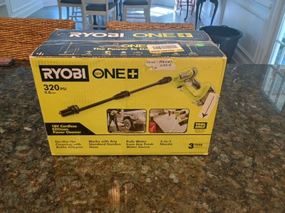 #ad RYOBI Power Cleaner 18V Brushless 320 PSI 0.8 GPM Cordless Tool Only NIB $75.00