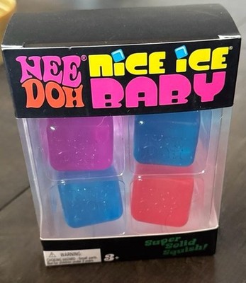 Schylling Nice Ice Baby Knautschball 4er Set, mehrfarbig