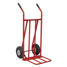 Image of Sealey Folding Sack Truck with Pneumatic Tyres 150kg Capacity CST800