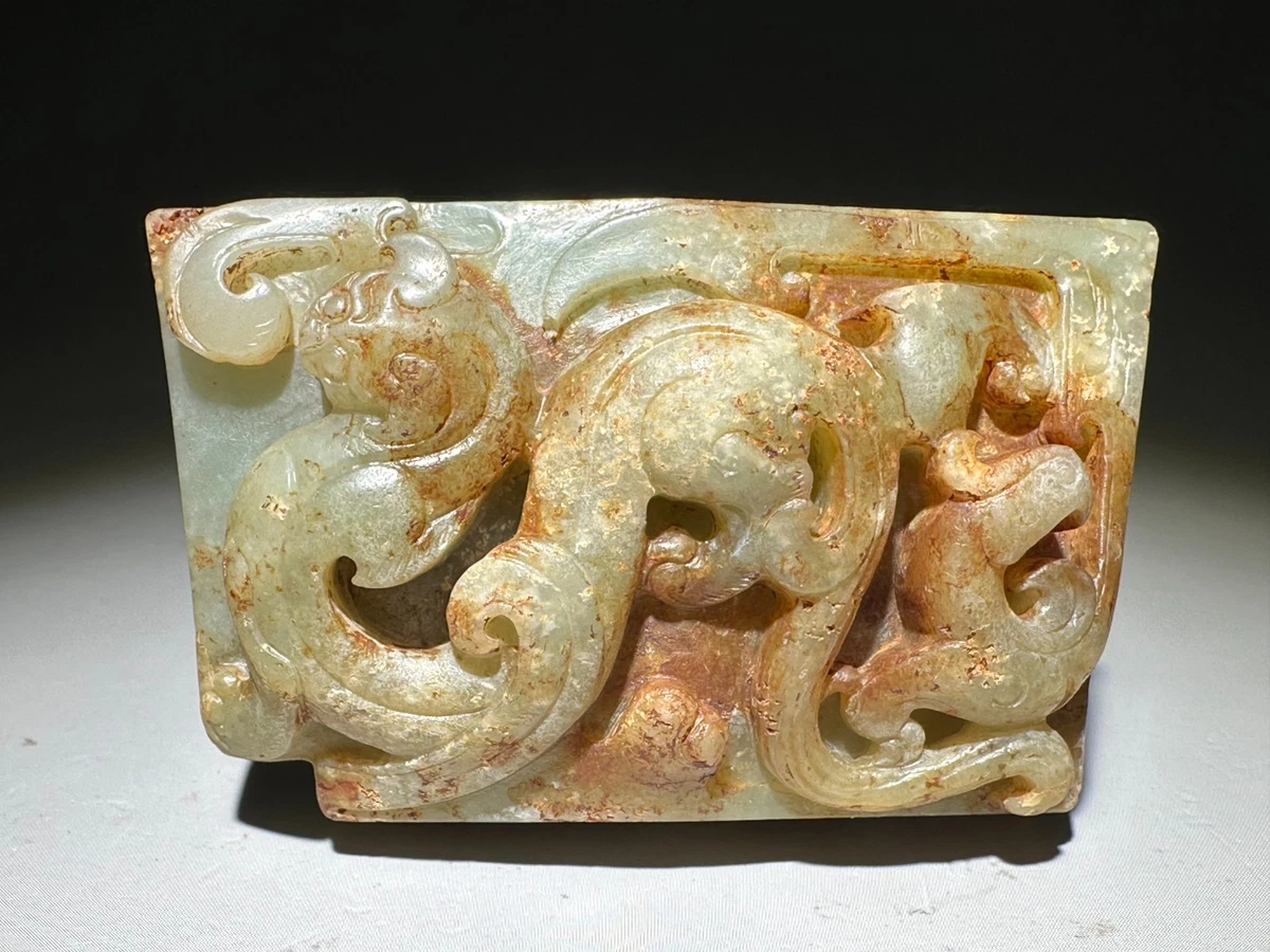 龙玉1800年以前中国风雕像、雕像| eBay