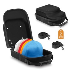 2 PCS Hat Travel Cases for Baseball Caps - Premium Hat Storage Carrier Bag