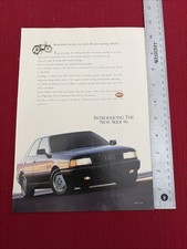 The New 1988 Audi 90 Car Print Ad