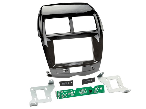 Autoradioblende FüR Peugeot 4008 B Einbaurahmen Montagerahmen Doppel-Din-image