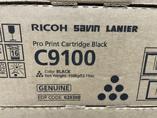 RICOH Savin C9100 828380 BLACK TONER CARTRIDGE