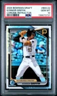 2024 Bowman Draft Chrome KONNOR GRIFFIN #BDC-22 1st RC Refractor PSA 10 GEM MINT