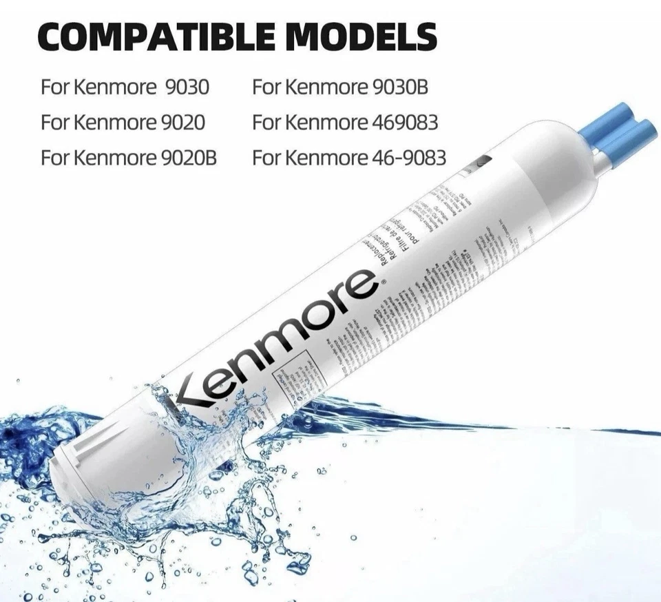 6 PACK 46-9083 9083 9020 9030 Replacement Refrigerator Water Filter Fit Kenmore - Image 3 of 3