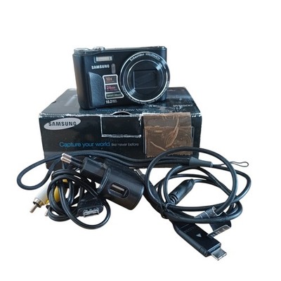 Samsung WB500 Digitalkamera Kompakt Kamera 10,2 MP 10x Optical Zoom Schwarz
