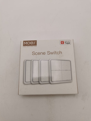 MOES ZigBee Tuya Smart Device, 4 Tasten, 12 Szenen, Smart Home Automation