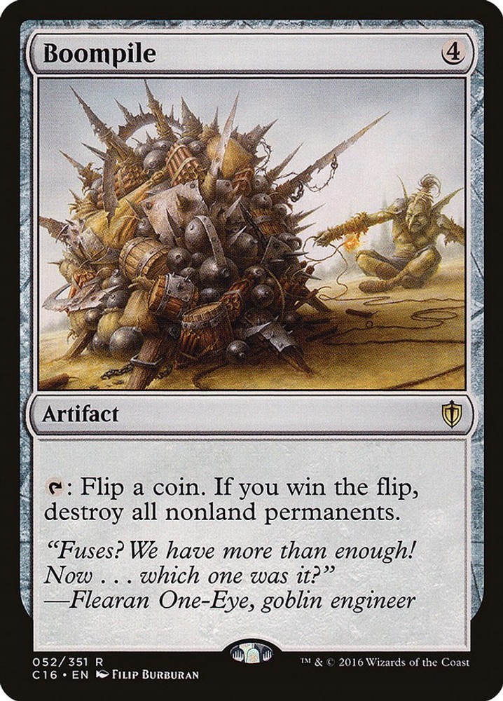 Boompile [C16 - 52 Heavily Played]