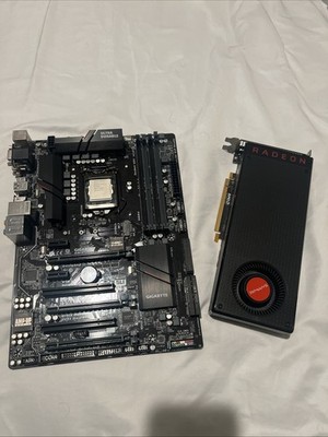 Motherboard + CPU + GPU COMBO (AMD RX 480, i5 6500, Gigabyte GA-Z170XP-SLI)