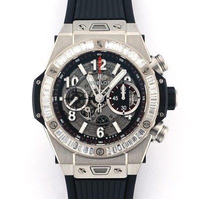 HUBLOT Big Bang 411.NX.1170.RX.1904 Automatic winding 45mm Gray Titanium Rubber