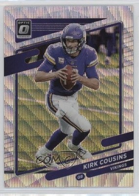2021 Panini Donruss Optic Wave Prizm 194/299 Kirk Cousins #97 s1i