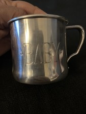 Oneida Silver Plated Baby Cup. 2 1/2 tall and 2 1/2 wide.