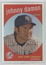 2008 Topps Heritage Chrome Refractor 180/559 Johnny Damon #C134 n1u