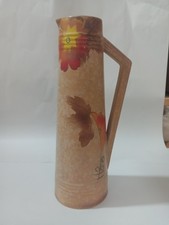 RARE Sudlow’s Burslem Pottery Art Deco Jug Made In England  1920’s Pitcher 29cm