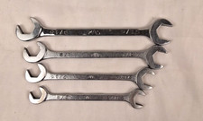 Vintage Mac Tools 4pc Sae Angle Open End Wrench Set Da18 16 14 12 Made In Usa
