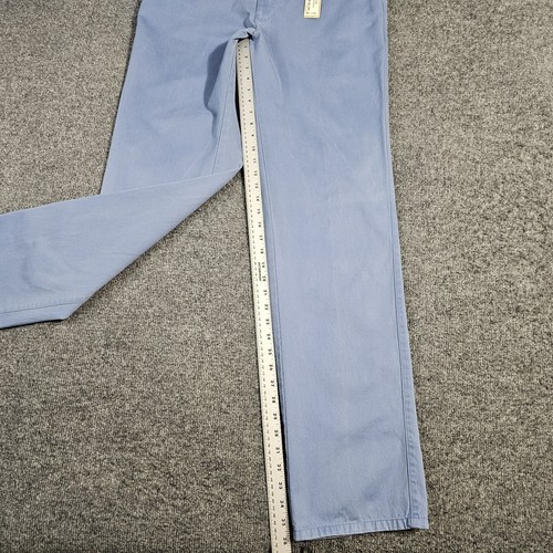 NWT Peter Millar Chino Pant Men 35x36 Light Blue Pima Cotton Scottish Soft Touch - Picture 9 of 12