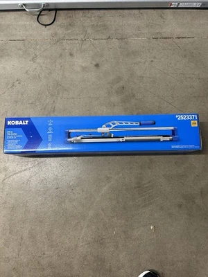 Kobalt 24-in Ceramic Tile Tile Cutter Kit, 2523371 BRAND NEW