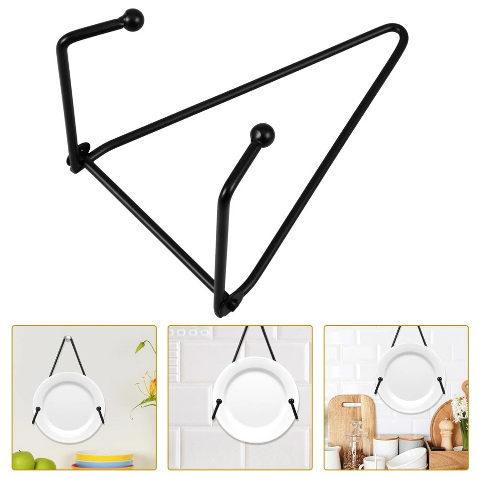 Wandtellerhalter Platte Stand Dekorative Plattenregal Display-Plattenhalter - Bild 4 von 4