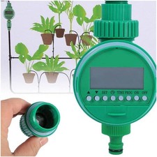 Smart Electronic Water Timer for Garden Irrigation, 240-Min Run Time, 0–40°C