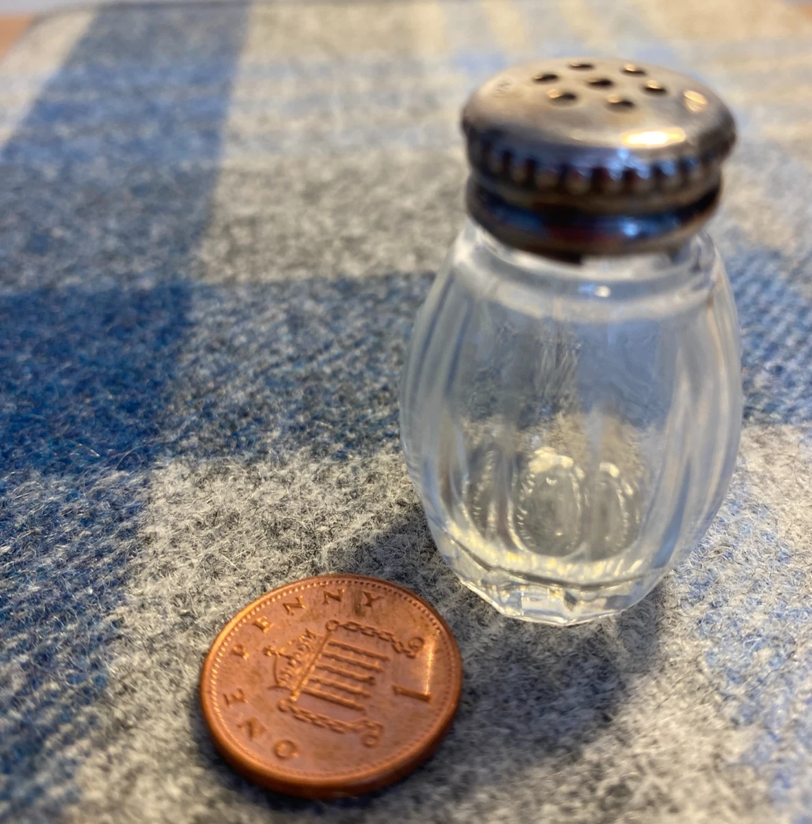 Christofle Antique US Sterling Silver Salt & Pepper Shakers for