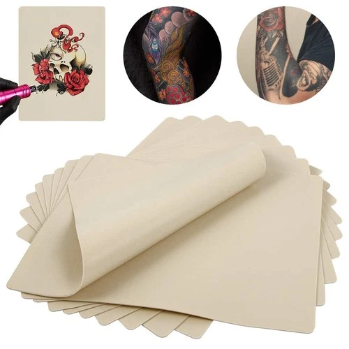 High-Quality 8'' x 6'' Tattoo Practice Skin - 15 Pieces for Realistic Training image 5