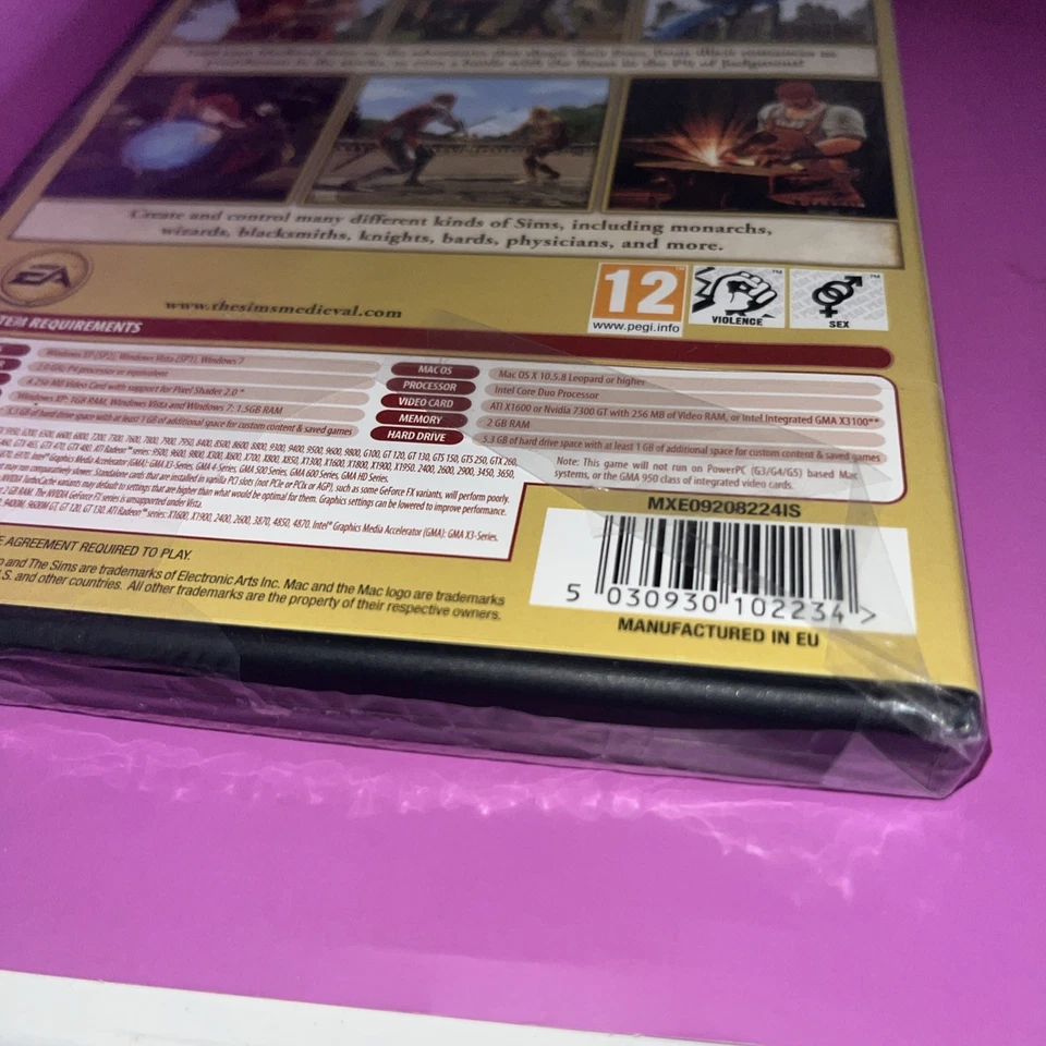 The Sims Medieval PC NEW Sealed UK Version see description - Image 4 of 4