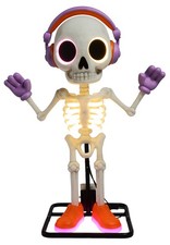 Party Skeleton 3 FT Lighted Party Skeleton Motion Animatronic Halloween Decor