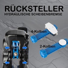 MTB Mountainbike Rennrad Hydraulische Scheibenbremse Kolben Reset Bremssattel
