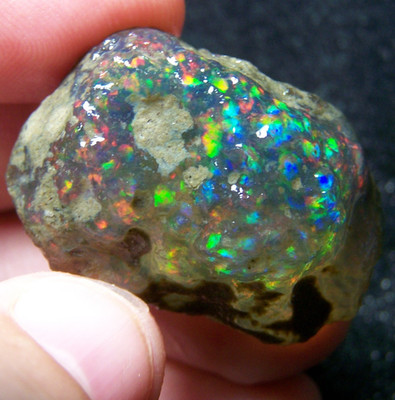 Opal Rough 85.74 CTs BIG Ethiopian TOP Crystal VIDEO USA DEALER 100% Natural