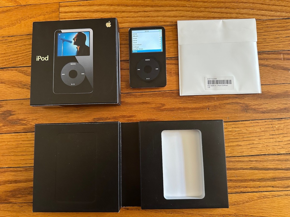 Apple iPod Classic 5th Generation Black, 30GB, MA146LL/A | eBay