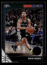 2019-20 Hoops Premium Stock Bryn Forbes San Antonio Spurs #270