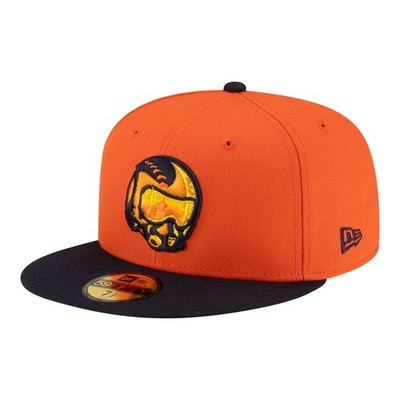 Men's New Era  Orange/Navy Las Vegas Aviators Authentic Collection 59FIFTY