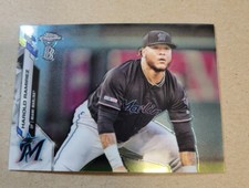 2020 Topps Chrome Ben Baller SP edition Harold Ramirez #106 Miami Marlins 