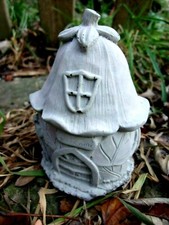 Stampo per colata in lattice casa delle fate 4" x 3,25" stampo in gesso cemento per statue