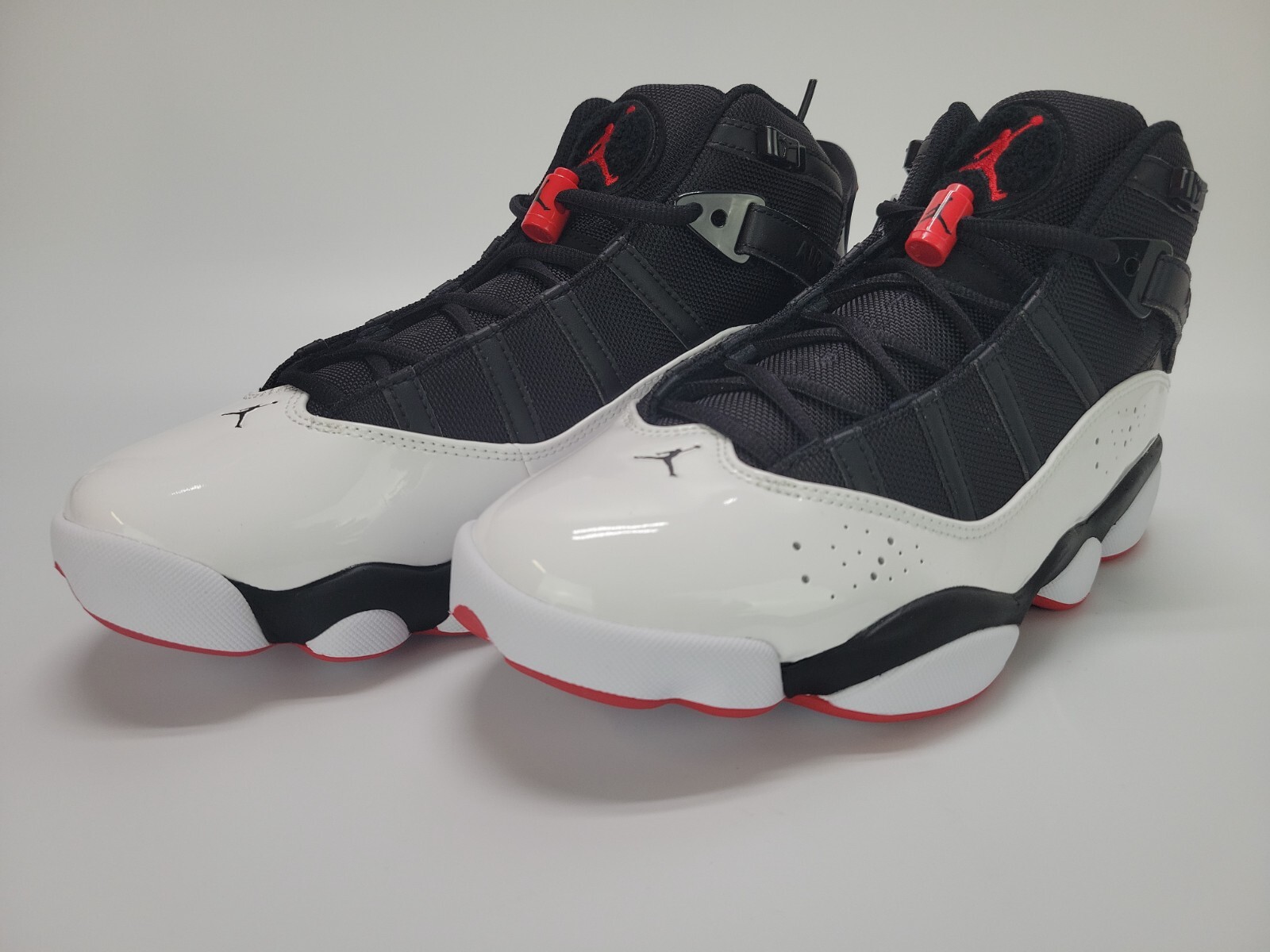 Size 9.5 - Jordan 6 Rings Black Varsity Red for sale online Size 9.5 - Jordan 6 Rings Black Varsity Red for sale online