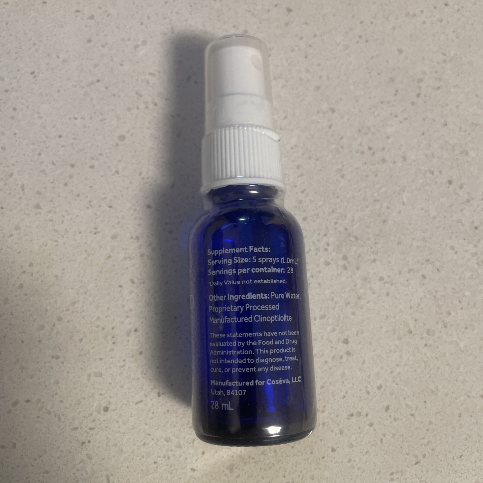 Coseva ADVANCED TRS* Toxin, Contaminant, Heavy Metal Removal Spray. NEW