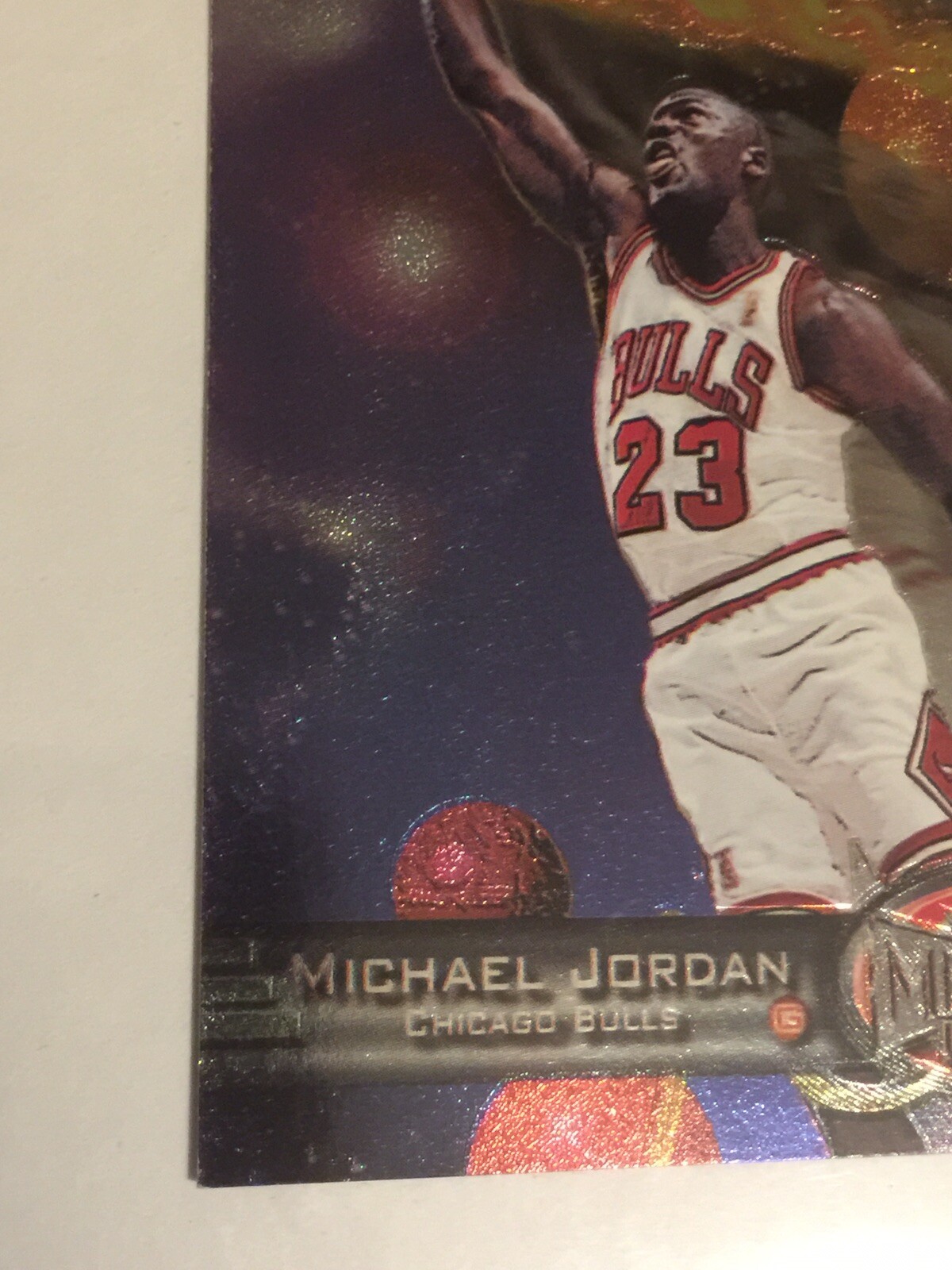 Michael Jordan Chicago Bulls 97-98 Metal Universe #23 AMAZING looking Card  | eBay
