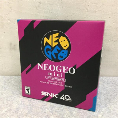 SNK Neo Geo Mini Konsole Internationale Version Arcade Videospiel 40 Tittles