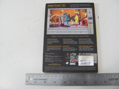 Anime Studio Pro 9.5 by Smith Micro Software Preowned Htf Great Shape - Picture 3 of 9