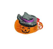 Sombrero de bruja calabaza Ty Halloweenie Beanie Babies Scream the Jack O' Lantern