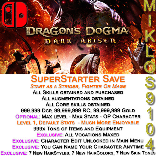 Video: Dragon's Dogma Dark Arisen Now Available For Pre-Order On Nintendo  Switch - My Nintendo News