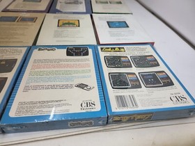 9 NEW Game LOT of Intellivision Games Donkey Kong Jr/Venture/Lady Bug #YY6