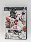 Madden NFL 2004 (Sony PlayStation 2, 2003) GOOD W/MANUAL! MAIL TOMORROW!