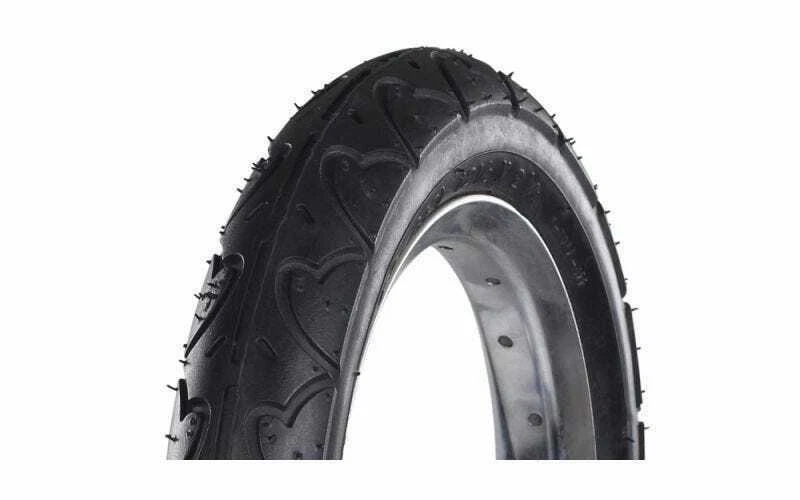 Kenda Black Pram Stroller Buggy Tyres 10 x 2 and a choice of angled tubes 54-152