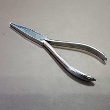 flat nose plier - stainless steel