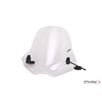 PUIG FAIRING UNIV. TOURING II FOR YAMAHA MT-09 STREET RALLY 13-16 TRANSPARENT