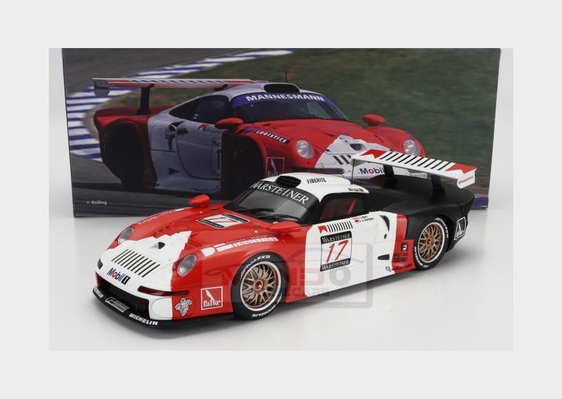 1:18 WERK83 Porsche 911 Gt1 #17 Fia Gt Nurburgring 1997
